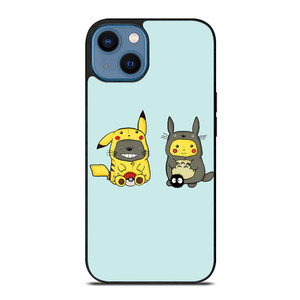TOTORO X PIKACHU CARTOON iPhone 14 Case TOTORO X PIKACHU CARTOON iPhone 14 Case