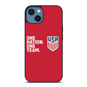 USA SOCCER ONE NATION ONE TEAM iPhone 14 Case USA SOCCER ONE NATION ONE TEAM iPhone 14 Case