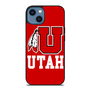 UTAH UTES FOOTBALL LOGO 2 iPhone 14 Case UTAH UTES FOOTBALL LOGO 2 iPhone 14 Case