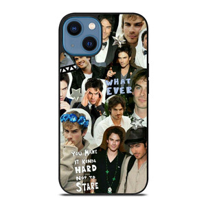 VAMPIRE DIARIES IAN SOMERHALDER COLLAGE iPhone 14 Case VAMPIRE DIARIES IAN SOMERHALDER COLLAGE iPhone 14 Case