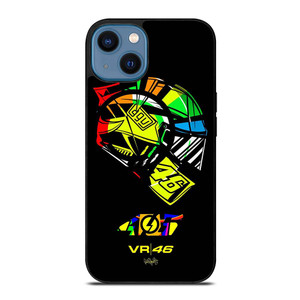 VR VALENTINO ROSSI 46 HELMET iPhone 14 Case VR VALENTINO ROSSI 46 HELMET iPhone 14 Case