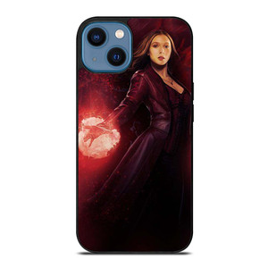 WANDA MAXIMOFF MARVEL WANDAVISION iPhone 14 Case WANDA MAXIMOFF MARVEL WANDAVISION iPhone 14 Case