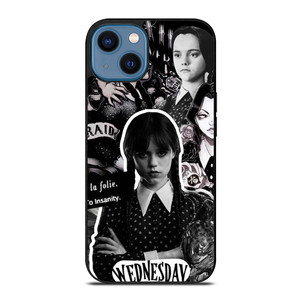WEDNESDAY ADDAMS MOVIES COLLAGE iPhone 14 Case WEDNESDAY ADDAMS MOVIES COLLAGE iPhone 14 Case