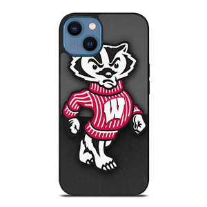 WISCONSIN BADGERS FOOTBALL MASCOT iPhone 14 Case