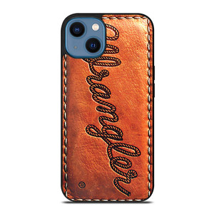 WRANGLER JEANS LOGO LEATHER iPhone 14 Case WRANGLER JEANS LOGO LEATHER iPhone 14 Case