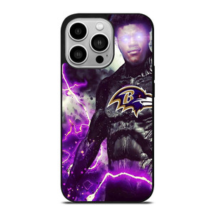 LAMAR JACKSON BALTIMORE RAVENS ART iPhone 14 Pro Case LAMAR JACKSON BALTIMORE RAVENS ART iPhone 14 Pro Case