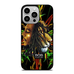 LION BOB MARLEY RASTA  iPhone 14 Pro Case