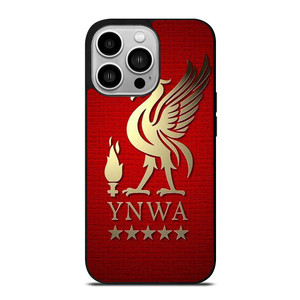 LIVERPOOL YNWA GOLD SYMBOL iPhone 14 Pro Case LIVERPOOL YNWA GOLD SYMBOL iPhone 14 Pro Case