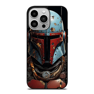 MANDALORIAN HELMET RUSTY iPhone 14 Pro Case MANDALORIAN HELMET RUSTY iPhone 14 Pro Case