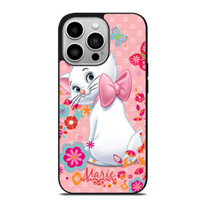MARIE THE ARISTOCATS CAT FLOWER DISNEY iPhone 14 Pro Case