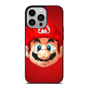 MARIO BROS CLIPART HEAD iPhone 14 Pro Case MARIO BROS CLIPART HEAD iPhone 14 Pro Case