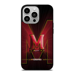 MARYLAND TERRAPINS FOOTBALL LOGO iPhone 14 Pro Case