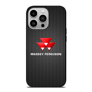 MASSEY FERGUSON METAL LOGO iPhone 14 Pro Case MASSEY FERGUSON METAL LOGO iPhone 14 Pro Case