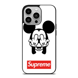 MICKEY MOUSE SUPREME iPhone 14 Pro Case MICKEY MOUSE SUPREME iPhone 14 Pro Case