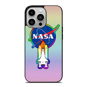 NASA COLOR FULL LOGO iPhone 14 Pro Case NASA COLOR FULL LOGO iPhone 14 Pro Case