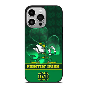 NOTRE DAME FIGHTING IRISH MASCOT iPhone 14 Pro Case NOTRE DAME FIGHTING IRISH MASCOT iPhone 14 Pro Case