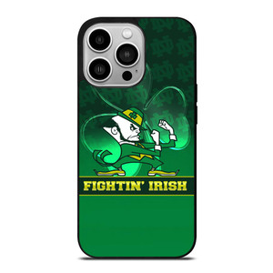 NOTRE DAME IRISH GREEN WALL iPhone 14 Pro Case