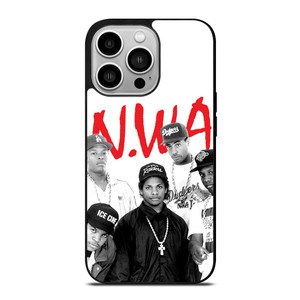 NWA NIGGAZ WIT ATTITUDES HIP HOP GROUP iPhone 14 Pro Case