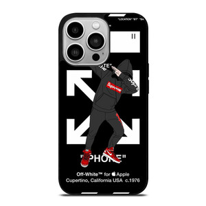 OFF WHITE DAB SUPREME iPhone 14 Pro Case OFF WHITE DAB SUPREME iPhone 14 Pro Case