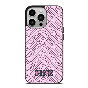 PINK VICTORIA S SECRET COLLAGE iPhone 14 Pro Case