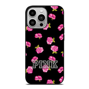 PINK VICTORIA SECRET ROSES iPhone 14 Pro Case PINK VICTORIA SECRET ROSES iPhone 14 Pro Case
