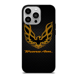 PONTIAC TRANS AM FIREBIRD METAL LOGO iPhone 14 Pro Case PONTIAC TRANS AM FIREBIRD METAL LOGO iPhone 14 Pro Case