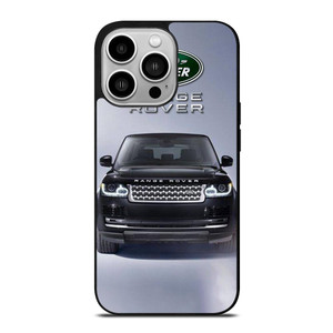 RANGE ROVER LAND ROVER BLACK CAR iPhone 14 Pro Case