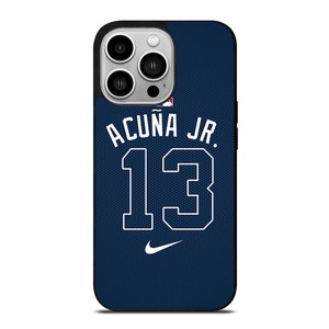 RONALD ACUNA JR MLB NIKE KIT iPhone 14 Pro Case RONALD ACUNA JR MLB NIKE KIT iPhone 14 Pro Case
