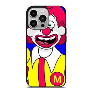 RONALD MCDONALDS MASCOT CARTOON iPhone 14 Pro Case
