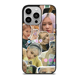 ROSE BLACKPINK AESTHETIC COLLAGE iPhone 14 Pro Case ROSE BLACKPINK AESTHETIC COLLAGE iPhone 14 Pro Case
