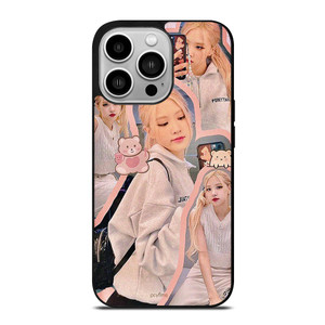 ROSE BLACKPINK CUTE COLLAGE iPhone 14 Pro Case ROSE BLACKPINK CUTE COLLAGE iPhone 14 Pro Case
