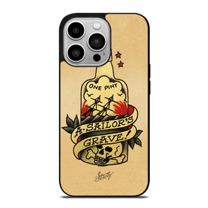 SAILOR JERRY GRAVE TATTOO iPhone 14 Pro Case SAILOR JERRY GRAVE TATTOO iPhone 14 Pro Case