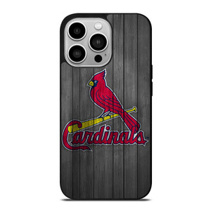 SAINT LOUIS CARDINALS WOODEN ICON iPhone 14 Pro Case SAINT LOUIS CARDINALS WOODEN ICON iPhone 14 Pro Case
