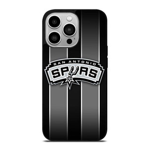SAN ANTONIO SPURS NBA STRIPE LOGO iPhone 14 Pro Case SAN ANTONIO SPURS NBA STRIPE LOGO iPhone 14 Pro Case