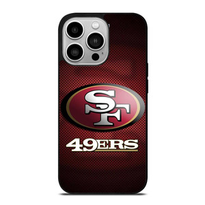 SAN FRANCISCO 49ERS LOGO FOOTBALL iPhone 14 Pro Case