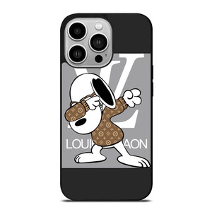 SNOOPY BROWN LOUIS iPhone 14 Pro Case