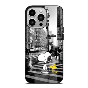 SNOOPY STREET RAIN iPhone 14 Pro Case SNOOPY STREET RAIN iPhone 14 Pro Case