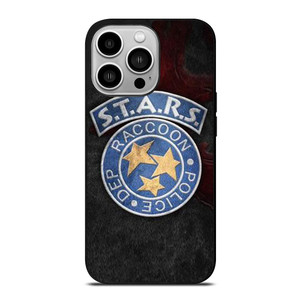 STARS RACCOON POLICE DEP BADGE iPhone 14 Pro Case