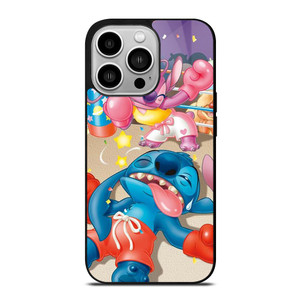 STITCH AND GIRLFRIEND BOXING iPhone 14 Pro Case STITCH AND GIRLFRIEND BOXING iPhone 14 Pro Case