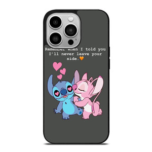 STITCH AND GIRLFRIEND LOVE QUOTE iPhone 14 Pro Case STITCH AND GIRLFRIEND LOVE QUOTE iPhone 14 Pro Case