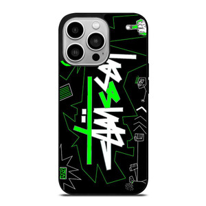 STUSSY ARTWORK LOGO iPhone 14 Pro Case