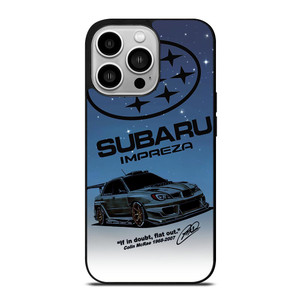 SUBARU IMPREZA COLIN MCRAE iPhone 14 Pro Case SUBARU IMPREZA COLIN MCRAE iPhone 14 Pro Case