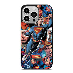 SUPERMAN COLLAGE SUPERHERO iPhone 14 Pro Case SUPERMAN COLLAGE SUPERHERO iPhone 14 Pro Case
