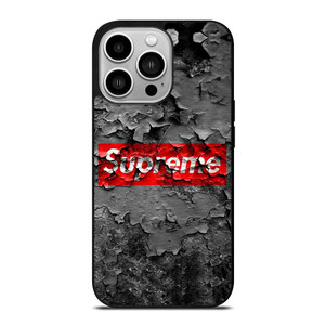 SUPREME CRACKED LOGO iPhone 14 Pro Case SUPREME CRACKED LOGO iPhone 14 Pro Case