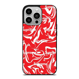 SUPREME MELTED RED ARTWORK iPhone 14 Pro Case SUPREME MELTED RED ARTWORK iPhone 14 Pro Case