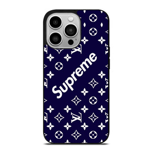 SUPREME NAVY PATTREN iPhone 14 Pro Case SUPREME NAVY PATTREN iPhone 14 Pro Case