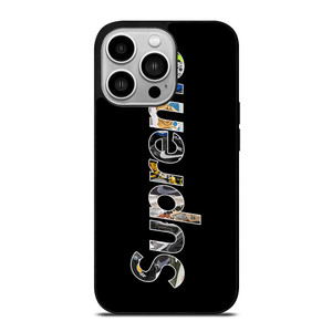 SUPREME NIKE SNEAKERS BLACK iPhone 14 Pro Case SUPREME NIKE SNEAKERS BLACK iPhone 14 Pro Case