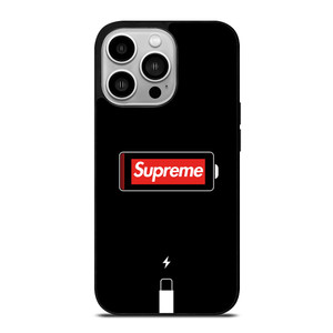 SUPREME PHONE LOW BATTERY iPhone 14 Pro Case SUPREME PHONE LOW BATTERY iPhone 14 Pro Case