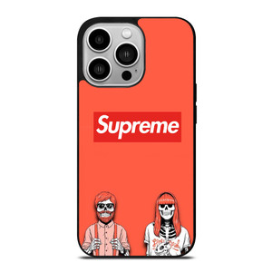 SUPREME RED SKULL iPhone 14 Pro Case