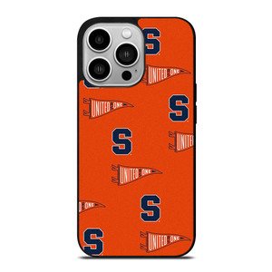 SYRACUSE ORANGE LOGO PATTERN iPhone 14 Pro Case